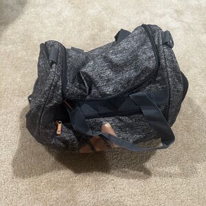 Adidas Gray Duffel Bag